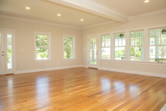 New Home Interior Wooden Floor