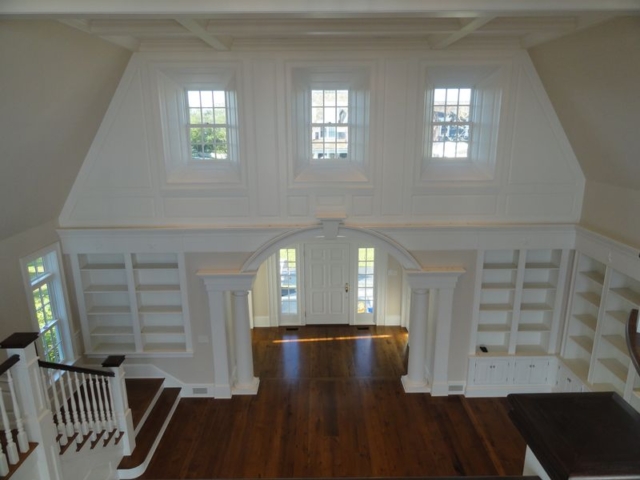 Front entryway, view from second floor